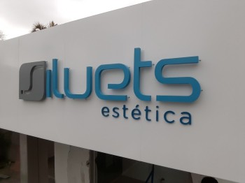 Letra Caixa em ACM em Santa Barbára D`Oeste
